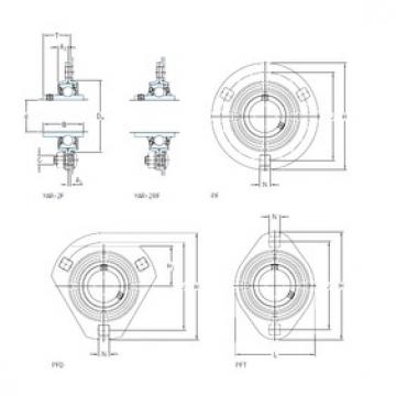 SKF PFD 1.1/4 TF bearing units