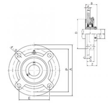 80 mm x 186 mm x 85,7 mm  ISO UCFCX16 bearing units