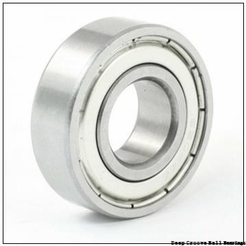1,5 mm x 6 mm x 3 mm  FBJ 601XZZ deep groove ball bearings