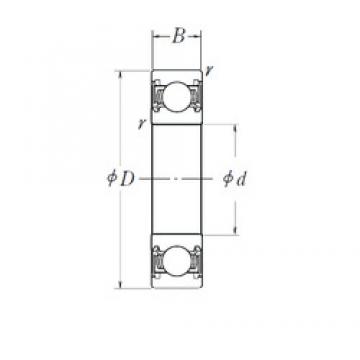 16 mm x 42 mm x 13 mm  NSK B16-7-A-1T12C4** deep groove ball bearings