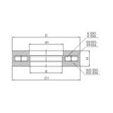 ISO 89309 thrust roller bearings