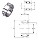 60 mm x 85 mm x 25 mm JNS NA 4912 needle roller bearings