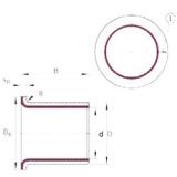 10 mm x 12 mm x 7 mm INA EGF10070-E40 plain bearings