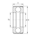 INA B34 thrust ball bearings