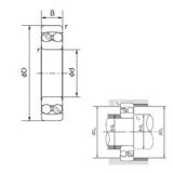 65 mm x 140 mm x 33 mm NACHI 1313 self aligning ball bearings