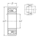 50 mm x 110 mm x 40 mm NTN 2310S self aligning ball bearings