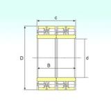 410 mm x 600 mm x 440 mm ISB FCDP 82120440 cylindrical roller bearings