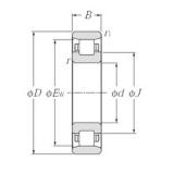 140 mm x 210 mm x 33 mm NTN N1028 cylindrical roller bearings