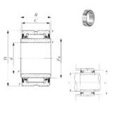 25 mm x 42 mm x 31 mm IKO NA 6905UU needle roller bearings