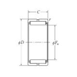 NSK RNA49/32 needle roller bearings