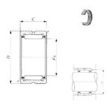 IKO TAF 9011035 needle roller bearings
